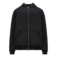 Balenciaga 3B Sports Icon Padded Zip-Up Hoodie 'Black' 698867TMO131000