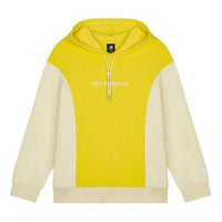 (WMNS) New Balance Athletics Fleece Hoodie 'Yellow Beige' AWT11502-FTL