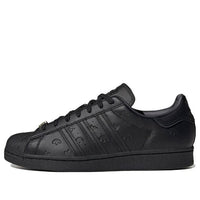 adidas Superstar 'Allover Debossed Trefoils - Black' GY0026