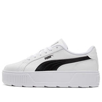 (WMNS) PUMA Karmen Leather 'White Black' 384615-02