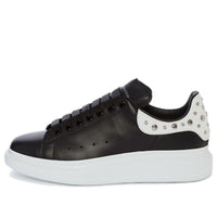Alexander McQueen Oversized Studded Leather Sneakers 'Black' 485246WHGP51070