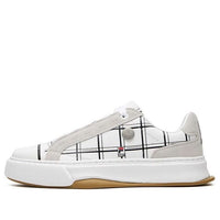 (WMNS) Fila Fusion Canvas Shoes 'White CheckeRed' T12W115112FWT