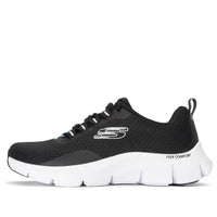 (WMNS) Skechers Flex Comfort 'Black White' 149886-BKW