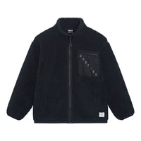 Li-Ning BadFive Pocket Polar Fleece Jacket 'Black' AFDSA67-4