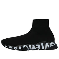 Balenciaga Speed Trainer 'Graffiti - Black' 605972W05GE1006