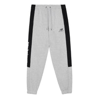 New Balance Cotton Sport Joggers 'Grey Black' AMP03344-AG