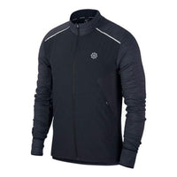 Nike Sphere Basketball Sports Splicing Breathable Stand Collar Jacket Black CJ5681-010
