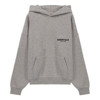 Fear of God Essentials FW22 Relaxed Hoodie 'Dark Oatmeal' 192SU224418F