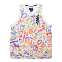 Nike AS Men's J ZION DF AOP Jersey White DH0595-100