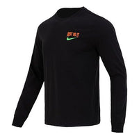 Nike Just Do It Long sleeve T-Shirt 'Black' DZ2678-010