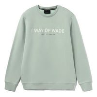 Li-Ning Wade Series Logo Printing Fleece Lined Stay Warm Reflective Pullover 'Green' AWDR839-4