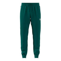 adidas originals Sst Tp Logo Embroidered Sports Pants Green EJ9701