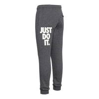 Nike Alphabet Fleece Lined Stay Warm Knit Sports Pants Gray AT5266-071