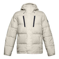 Under Armour Sportstyle Fleece Down Jacket 'White' 1355853-110