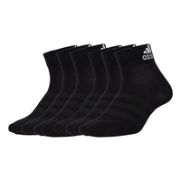 adidas Unisex LIGHT ANK Basketball Socks Combination Pack Black DZ9436