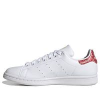 (WMNS) adidas originals Stan Smith Shoes 'Cream White Red' GZ9077