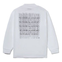 Li-Ning BADFIVE Sports Basketball Series Casual Breathable Loose Long Sleeves 'White' AHSR759-1