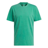 adidas originals Featherweight Shmoofoil T-shirt 'Semi Court Green' HS3027