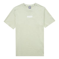 PUMA Basic Logo T-Shirts 'Green' 849593-33