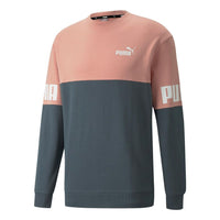 PUMA Power Colorblock Crew Sweatshirt 'Pink' 670935-42