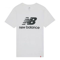 New Balance Men's New Balance Round Neck Casual Fashion Classic Short Sleeve White T-Shirt AMT01575-WT
