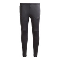 Men's Nike Sports Living Series Solid Color Logo Embroidered Slim Fit Straight-Leg Casual Pants/Trousers Black 688413-011