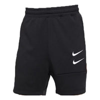 Nike Sportswear Swoosh Casual Sports Shorts Black CU3912-010
