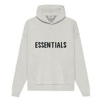 Fear of God Essentials SS21 Knit Hoodie 'Light Heather Oatmeal' FOG-SS21-601