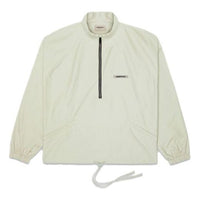 Fear of God Essentials FW20 Half Zip Track Jacket 'Sage' 0202250500025012