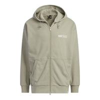 adidas Verbiage Hoodie Jackets 'Olive Green' IK3511