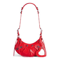 (WMNS) Balenciaga Xs Le Cagole Shoulder Bag 'Tomato Red' 6713091VG9Y6534