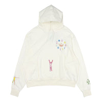 adidas originals Logo Pattern Embroidered Sports White H43970
