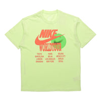 Nike Sportswear Sports Printing Pattern Short Sleeve Fluorescent Green DA0938-383