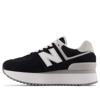 (WMNS) New Balance 574+ 'Black White' WL574ZSA