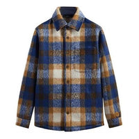 KITH Check Sheridan Shirt Jacket 'Equilibrium' KHM010383-483