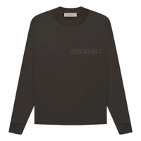 Fear of God Essentials FW22 Long Sleeve Tee 'Off Black' FOG-FW22-911