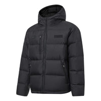 Li-Ning Way Of Wade Logo Down Hooded Jacket 'Black' AYMT155-1