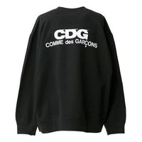 COMME des GARCONS PLAY Logo Oversized Sweatshirt 'Black' SZ-T055-051-1