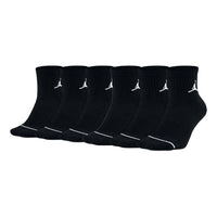 Nike Apparel Socks Men Air Jordan Jumpman Qtr Socks 3 Black SX5544-010