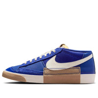 Nike Blazer Low Pro Club 'Deep Royal Blue Gum Light Brown Metallic Gold Pale Ivory' FZ3083-400