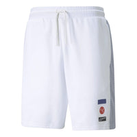PUMA Decor 8 Shorts 'White Red Blue' 531085-02