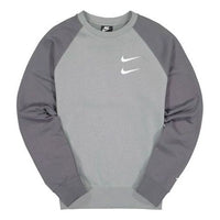 Men's Nike Casual Round Neck Long Sleeves Gray CJ4872-073
