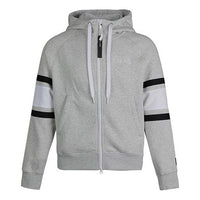 Nike Air Full-length zipper Cardigan Fleece Lined Hooded Jacket Gray BV5150-050