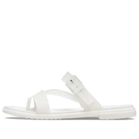 (WMNS) Crocs Tulum Slides 'Translucent White' 207173-159