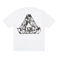 Palace Tri-Heads FW21 T-Shirt 'White' P21TS149