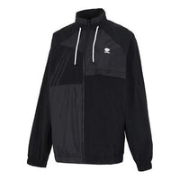 Men's adidas U Vbe Wb 3 Athleisure Casual Sports Stand Collar Windbreaker Jacket Black HN4751