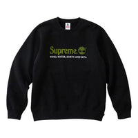 Supreme x Timberland Crewneck 'Black Green' SUP-SS20-503