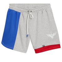 PUMA x MELO Ralph Shorts 'Grey Blue Red' 621707-01