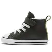 (TD) Converse Chuck Taylor All Star Easy-On Lined Leather 'Green' A01473C