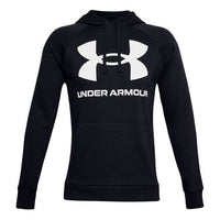 Under Armour Rival Fleece Big Logo Hoodie 'Black' 1357093-001